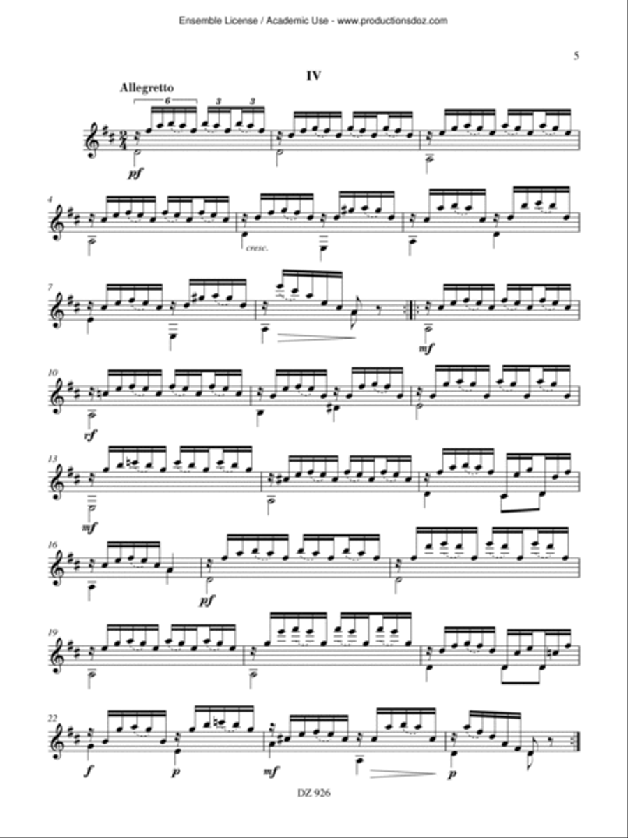 25 Études mélodiques progressives, op. 60 Classical Guitar scores gallery preview page 5