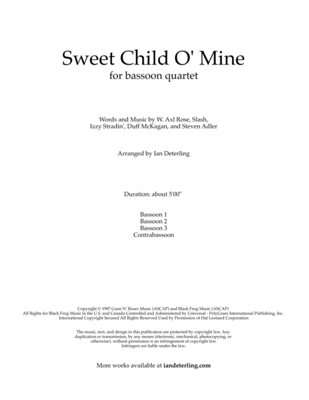 Sweet Child O'mine image number null
