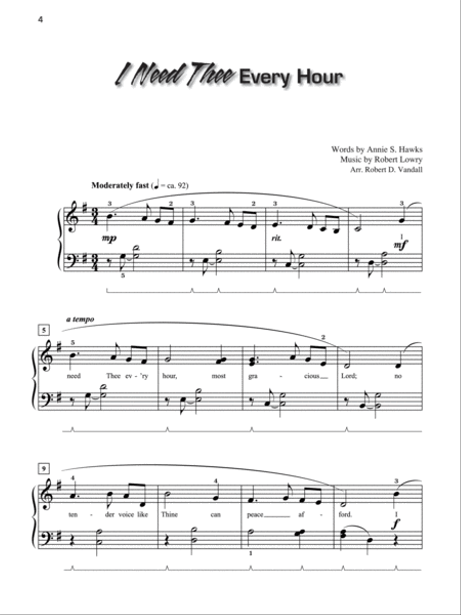 Play Hymns, Book 3 Play Hymns, Book 3 Piano Solo scores gallery preview page 3