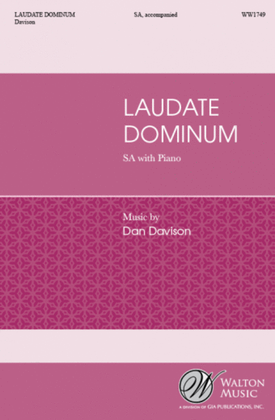 Book cover for Laudate Dominum (SA)