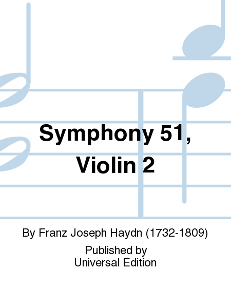 Symphony 51, Violin 2