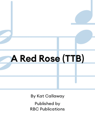 Book cover for A Red Rose (TTB)