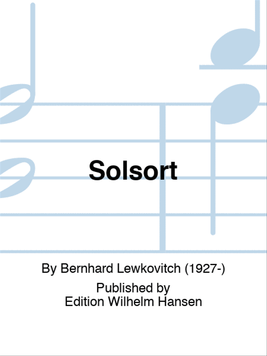 Solsort Choir scores gallery preview page 1