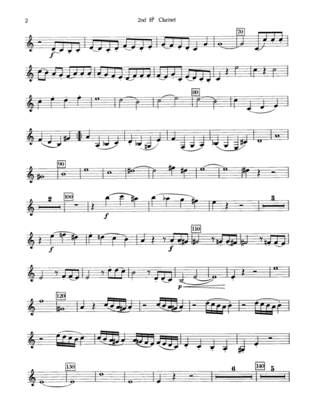 Mozart's Symphony No. 25 in G Minor, 1st & 2nd Movements: 2nd B-flat Clarinet