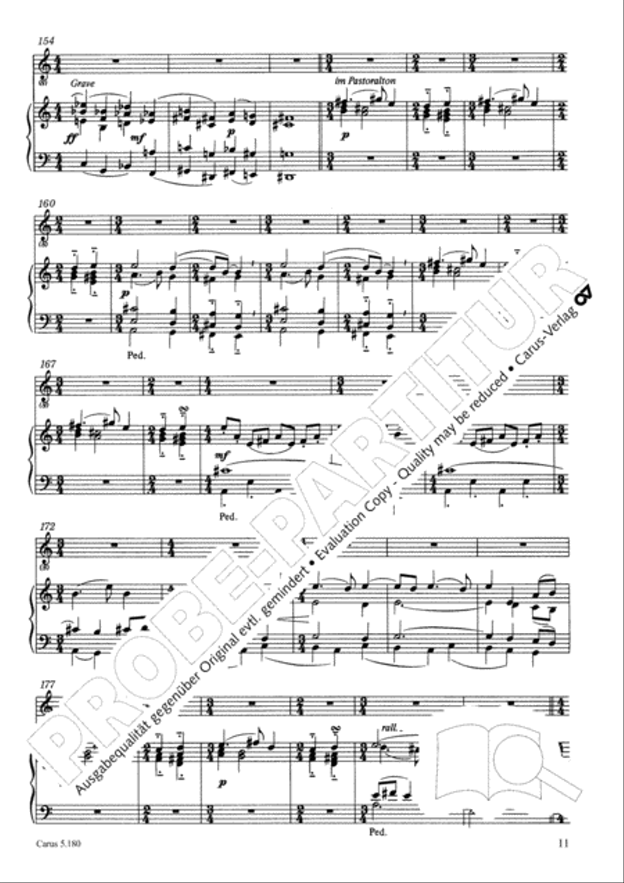 Das Weihnachtsevangelium Mezzo-Soprano Voice scores gallery preview page 12