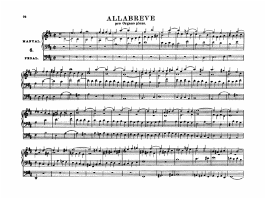 Bach: Complete Organ Works, Volume VIII Organ scores gallery preview page 1