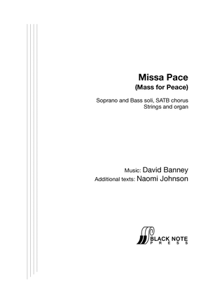 Book cover for Missa Pace (Mass for Peace)