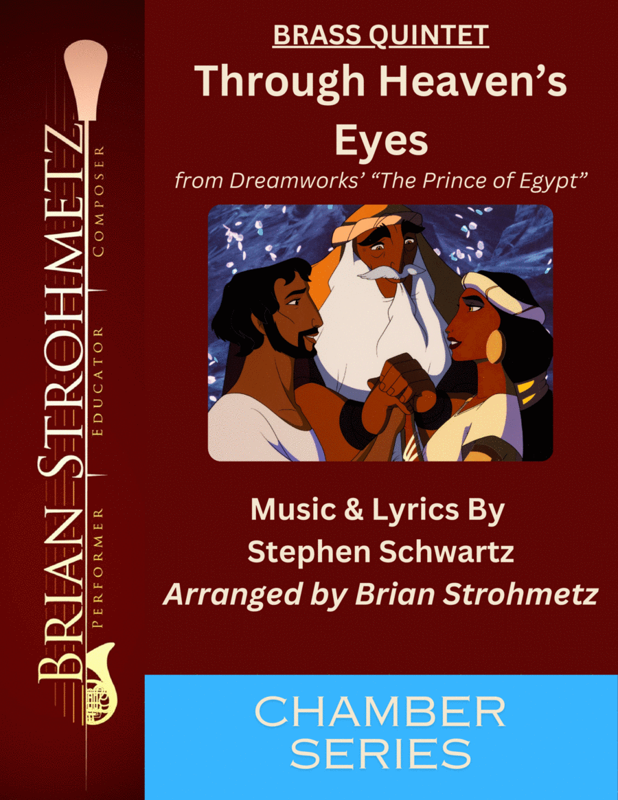 Through Heaven's Eyes Brass Quintet scores gallery preview page 1