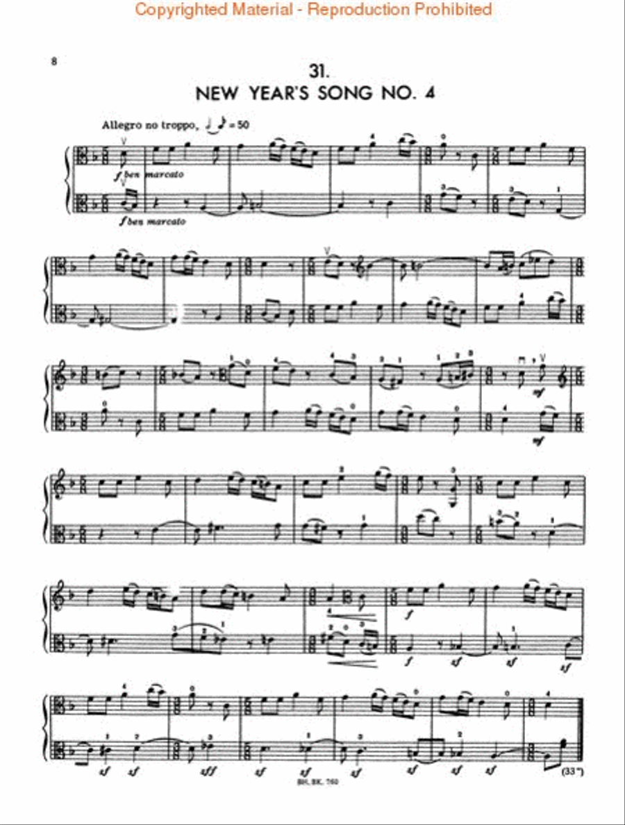 44 Duets 44 Duets String Duet scores gallery preview page 3
