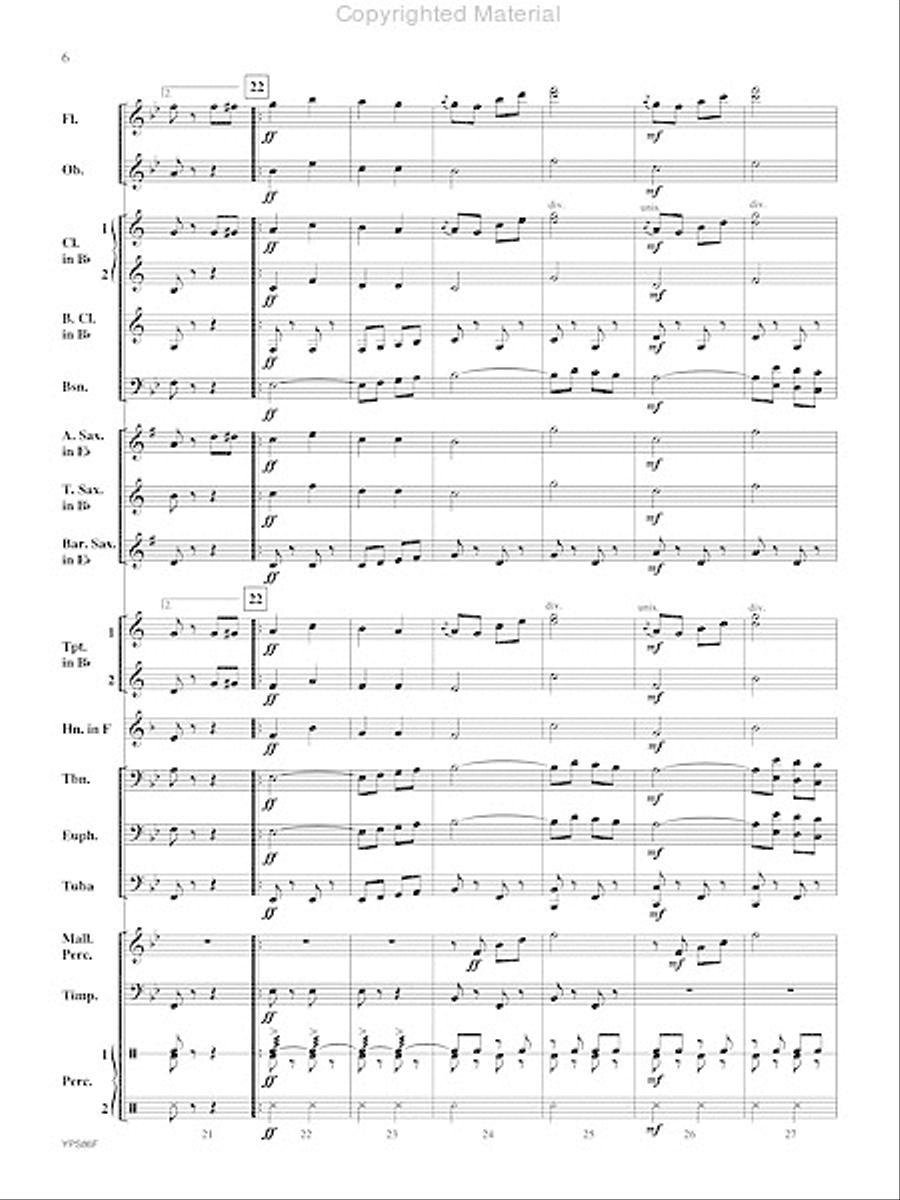 Advance Concert Band scores gallery preview page 7