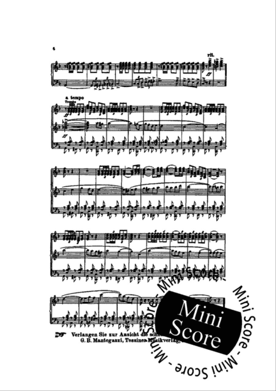 Fribourg Fanfare Band scores gallery preview page 6