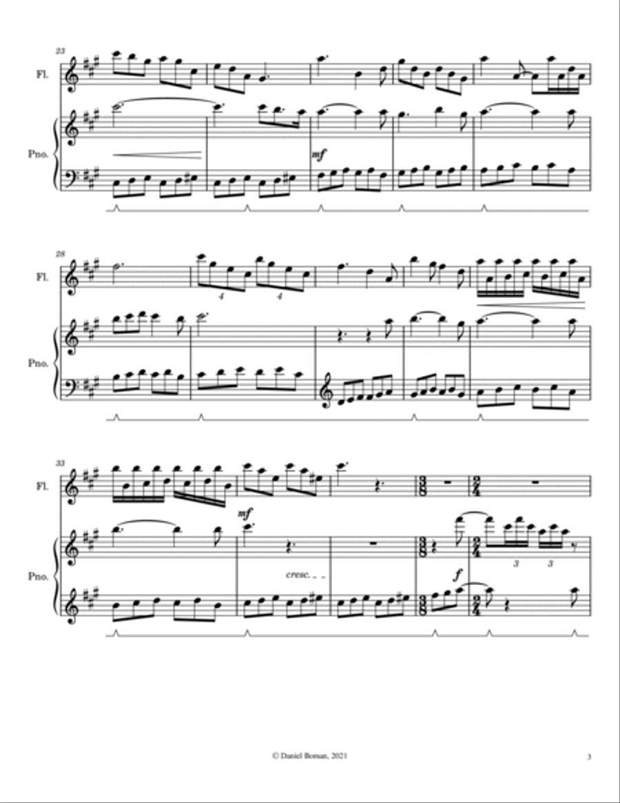 The Cave The Cave Woodwind Duet scores gallery preview page 3