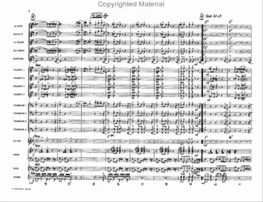 Alexander's Rock n' Roll Band Jazz Ensemble scores gallery preview page 6