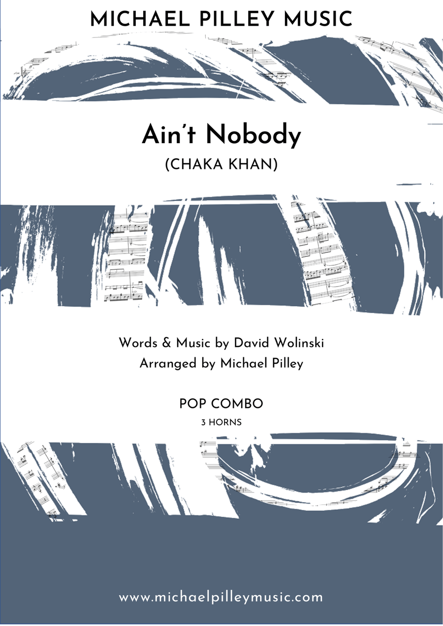 Ain't Nobody Small Ensemble scores gallery preview page 1