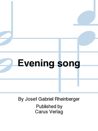 Rheinberger: Abendlied (koreanisch)