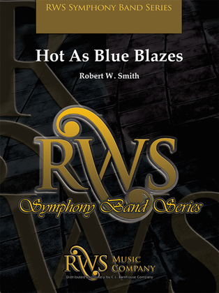 Book cover for Hot As Blue Blazes