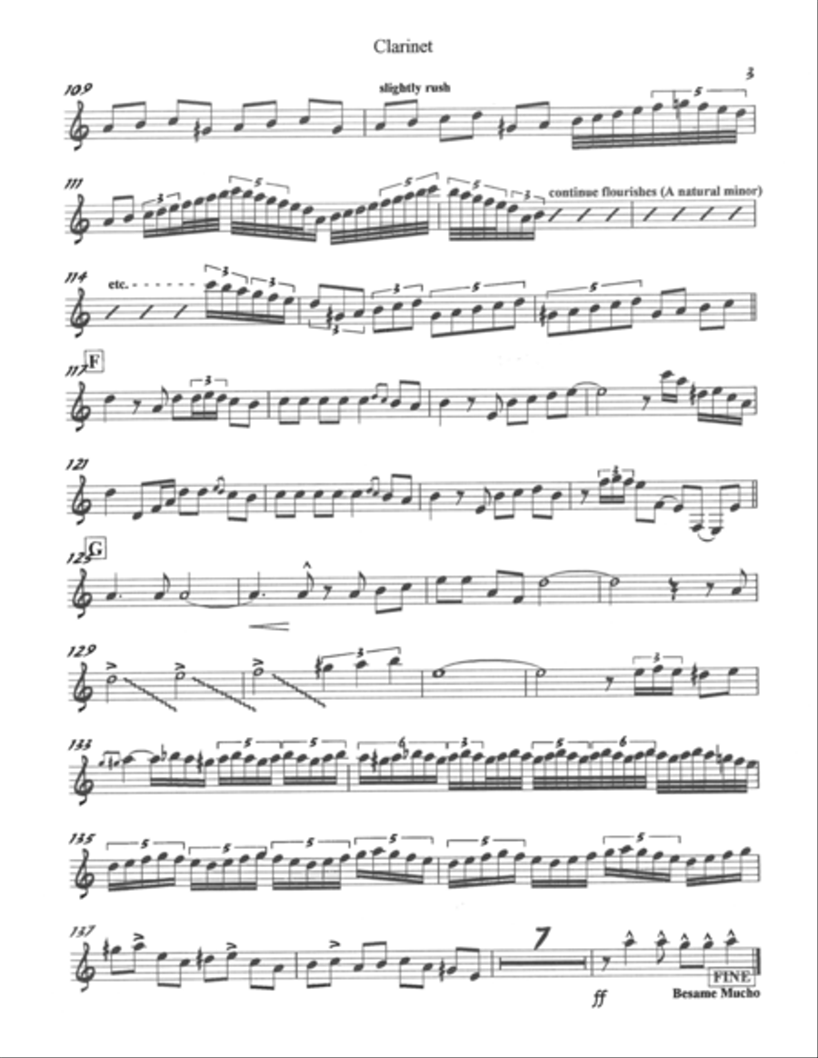 Bésame Mucho Bésame Mucho Jazz Ensemble scores gallery preview page 3