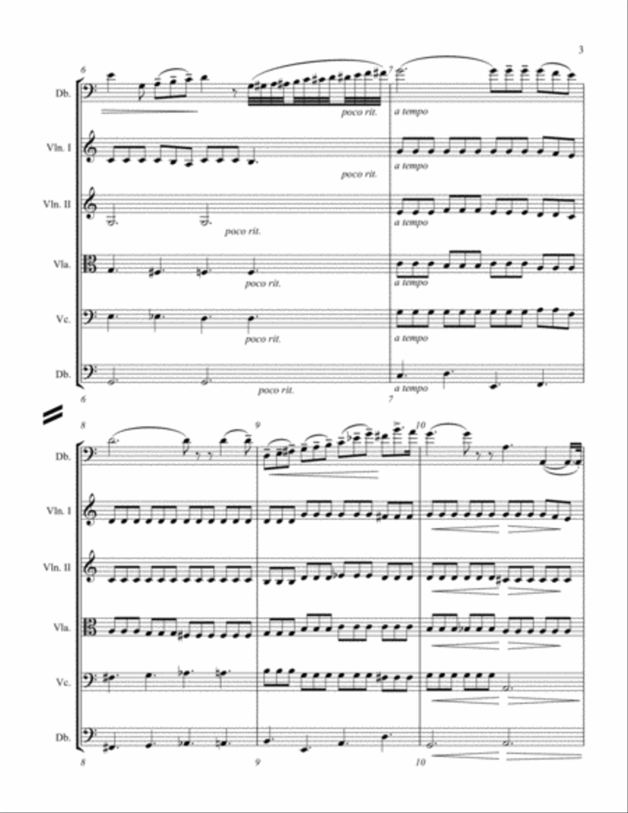 Elegy Elegy String Quartet scores gallery preview page 3