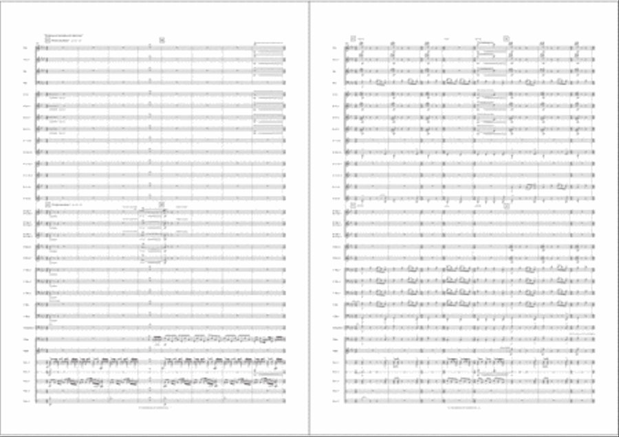 At the Break of Gondwana Concert Band scores gallery preview page 6