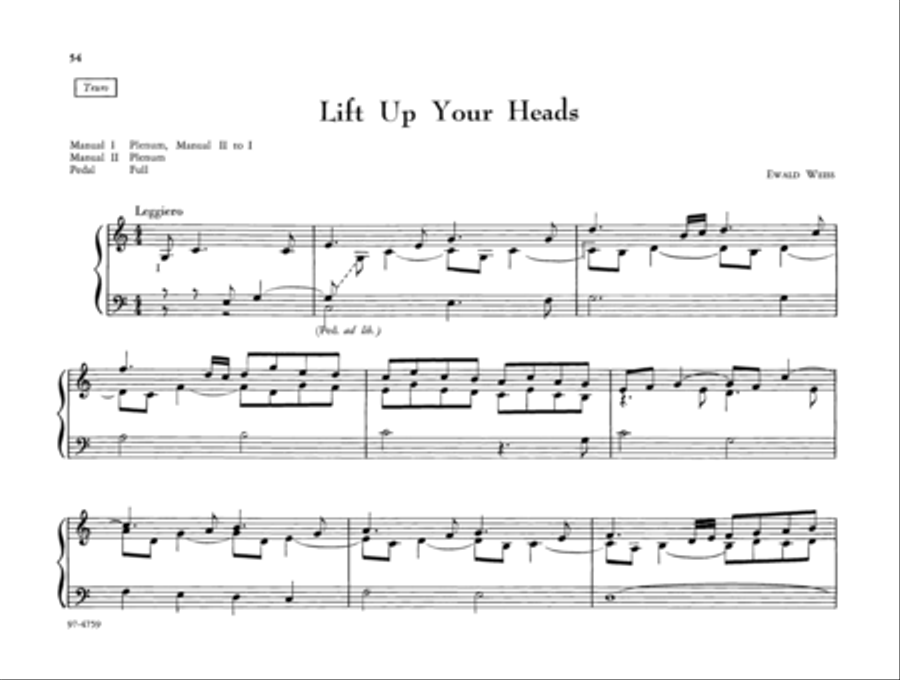 The Parish Organist, Part 12 (Familiar Hymn Tunes) Organ scores gallery preview page 25