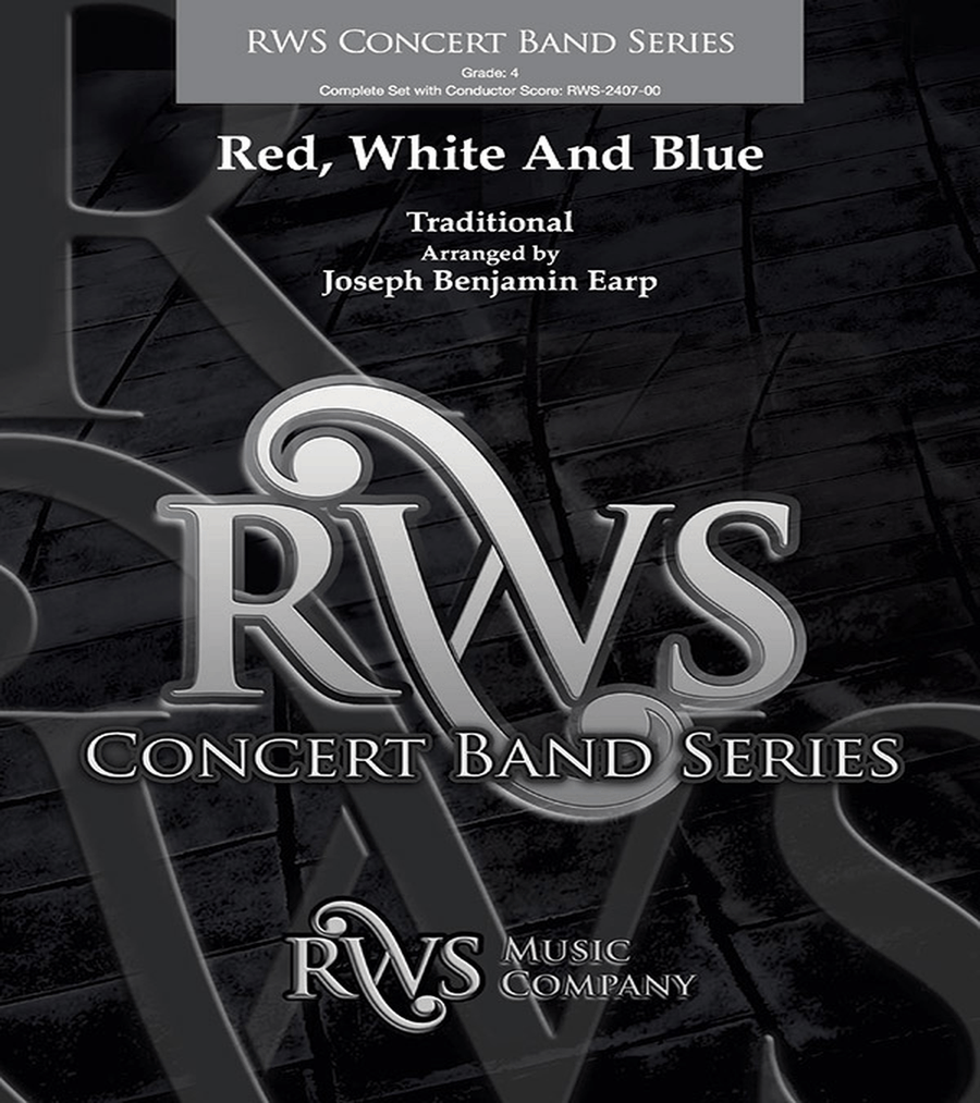 Red, White and Blue Red, White and Blue Concert Band scores gallery preview page 1