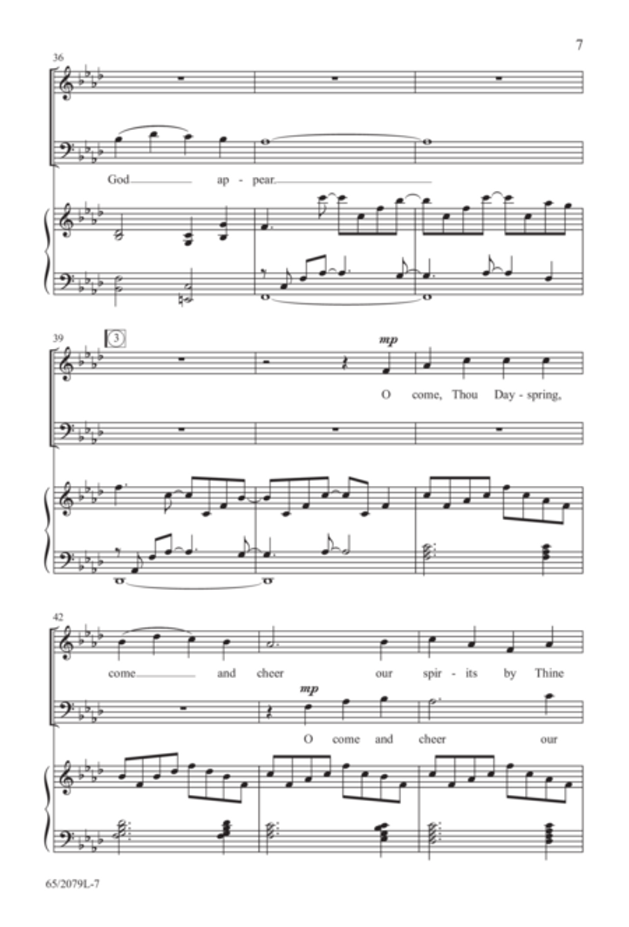 Morning Star SAB Morning Star SAB 3-Part scores gallery preview page 8
