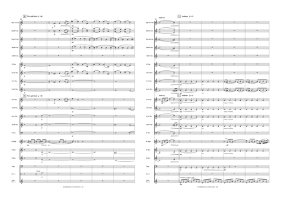 Symphonic Contrasts Symphonic Contrasts Brass Band scores gallery preview page 12