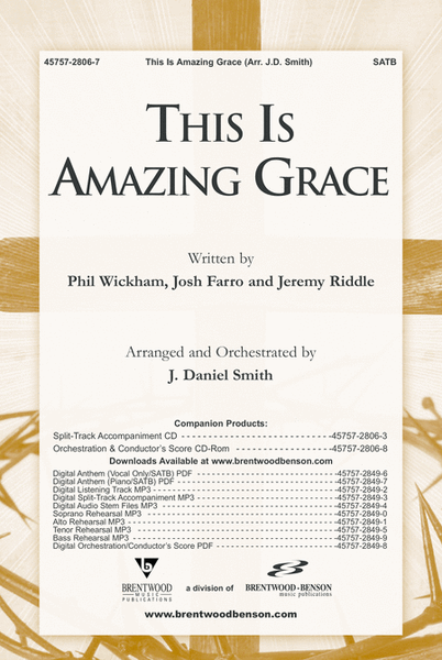 This Is Amazing Grace (split-track accompaniment CD) image number null