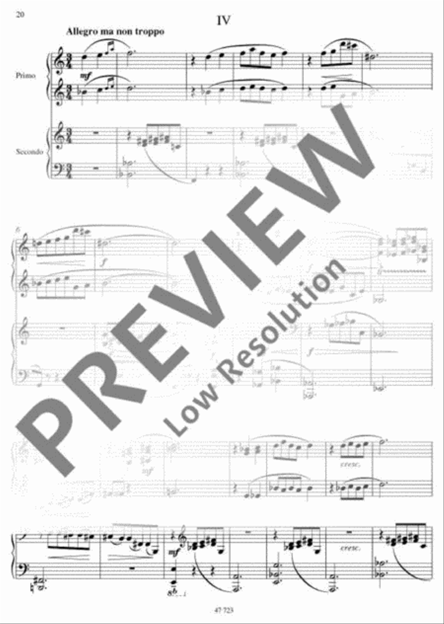 Ironien Piano Duet scores gallery preview page 21
