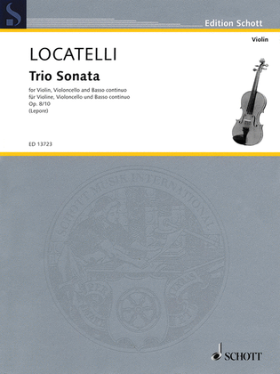 Book cover for Trio Sonata, Op. 8/10