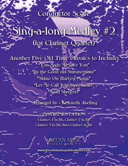 Sing-along Medley #2 (for Clarinet Quartet) image number null