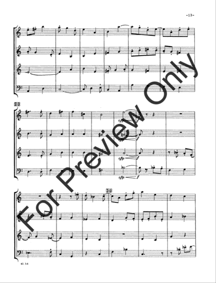 Suite For Brass Suite For Brass Horn scores gallery preview page 15