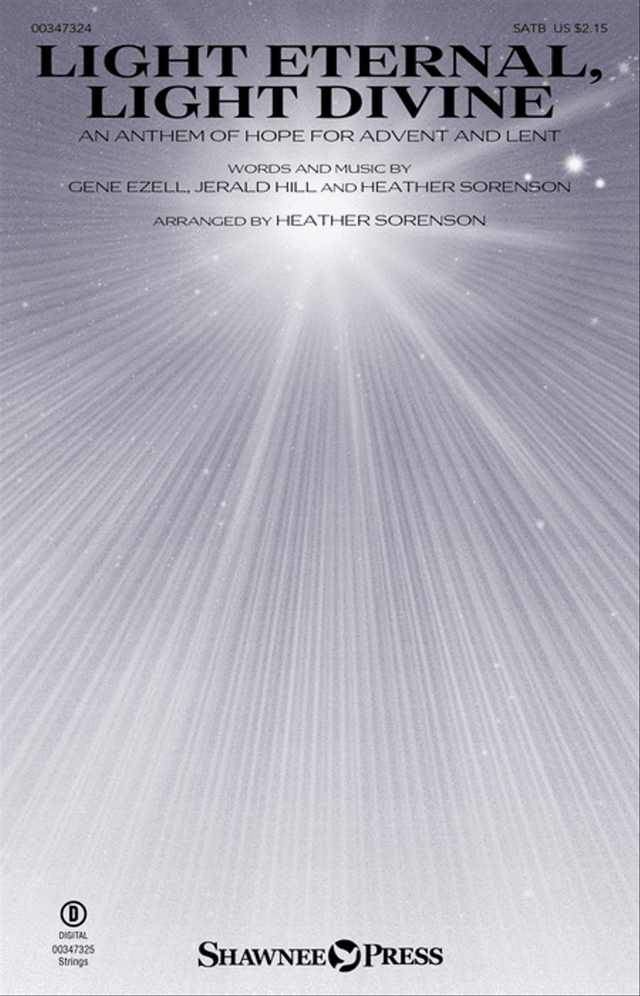 Light Eternal, Light Divine 4-Part scores gallery preview page 1