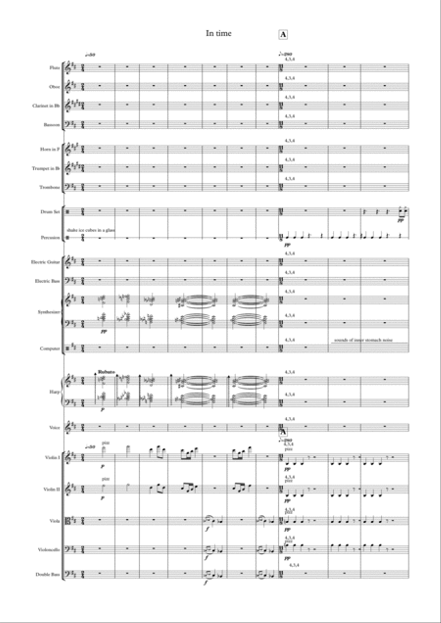 In Time Chamber Orchestra scores gallery preview page 1