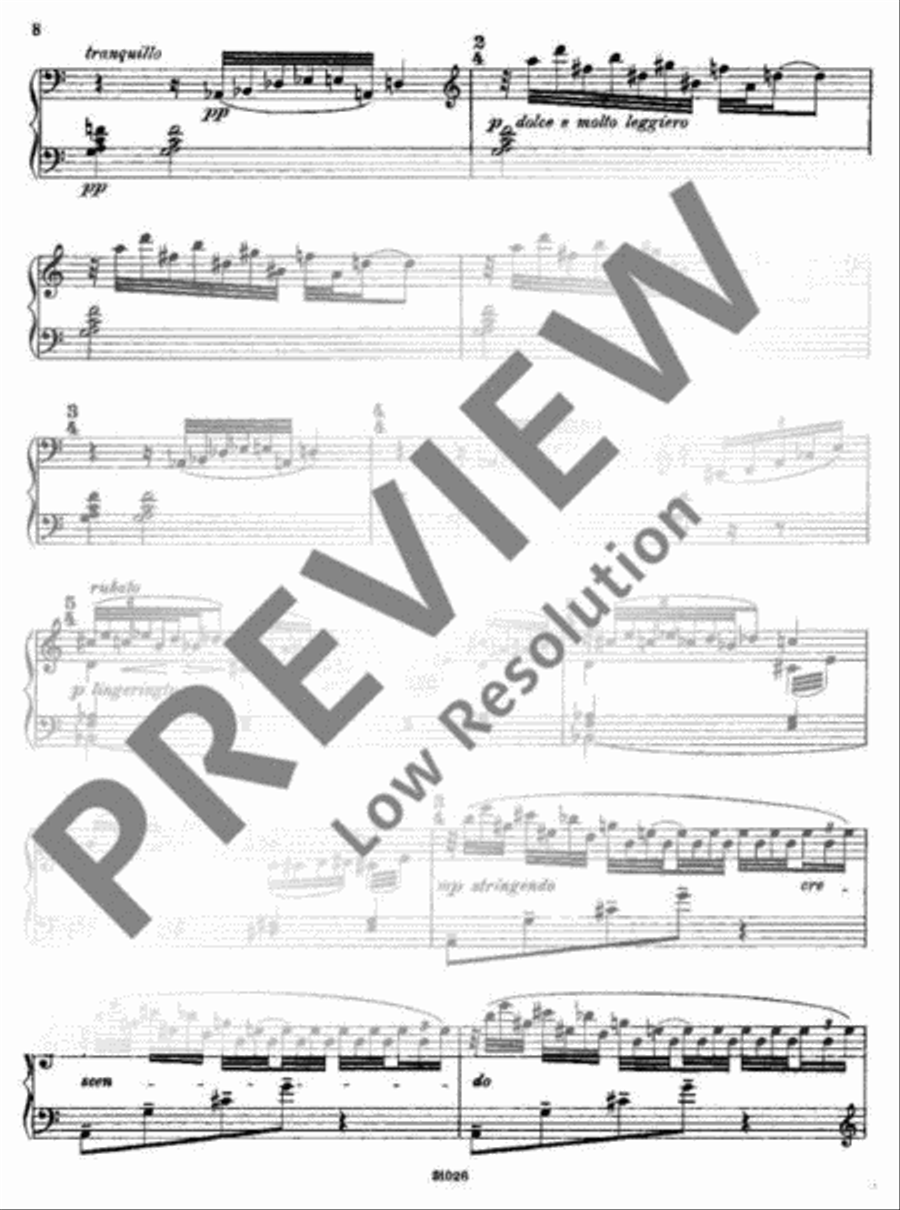 Rainbow Trout Piano Solo scores gallery preview page 9
