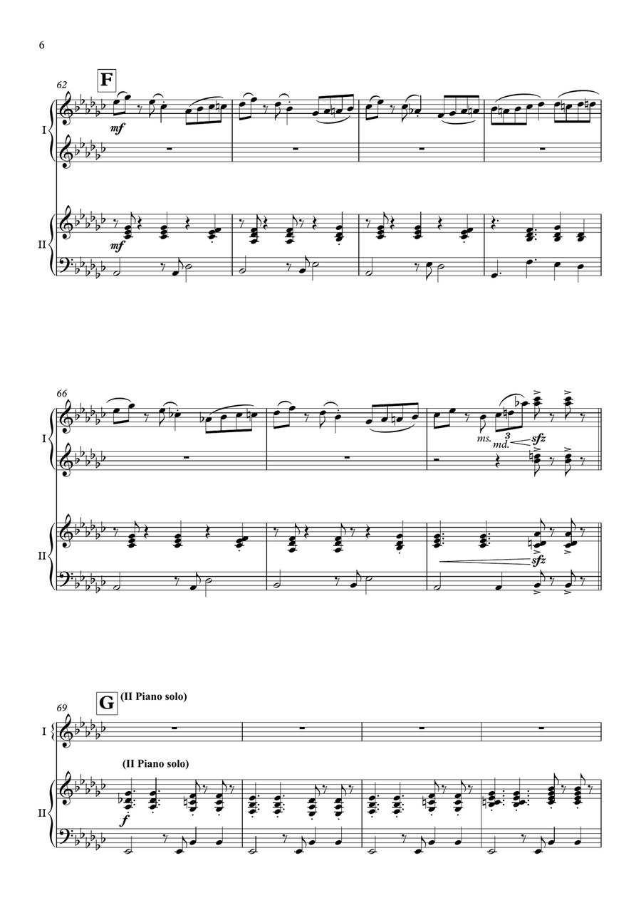 Take Five Piano scores gallery preview page 6