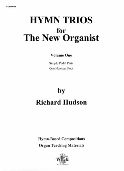 Hymn Trios for the New Organist - Volume One