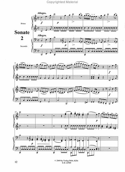 Trois Sonates à quatre mains pour le Piano-Forte op. 26 (1810)