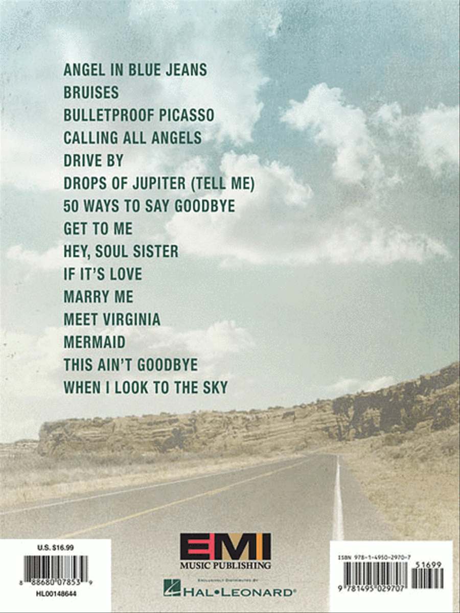 Train - Piano Sheet Music Collection Piano, Vocal, Guitar scores gallery preview page 2