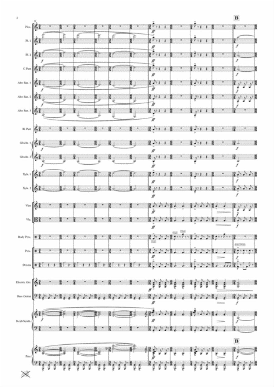 AsCent for Mixed Ability School Ensemble and Classroom Small Ensemble scores gallery preview page 5