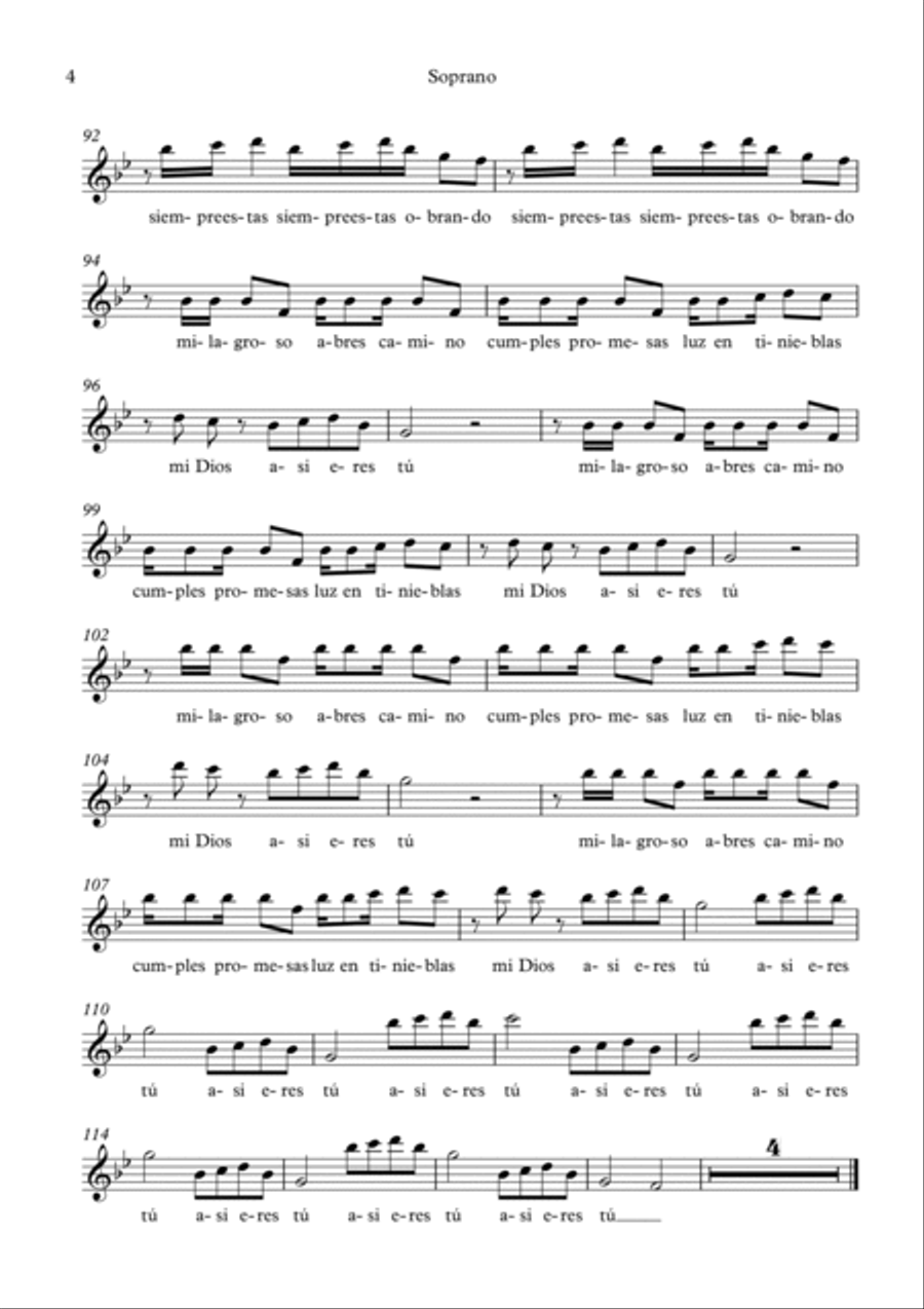 Way Maker Concert Band scores gallery preview page 4