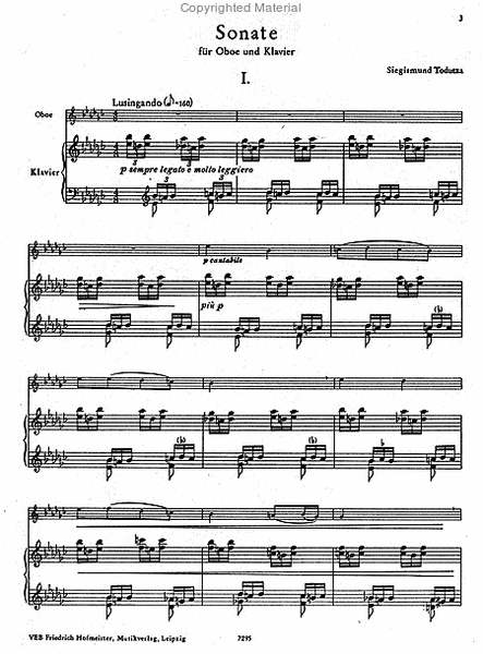 Sonate fur Oboe