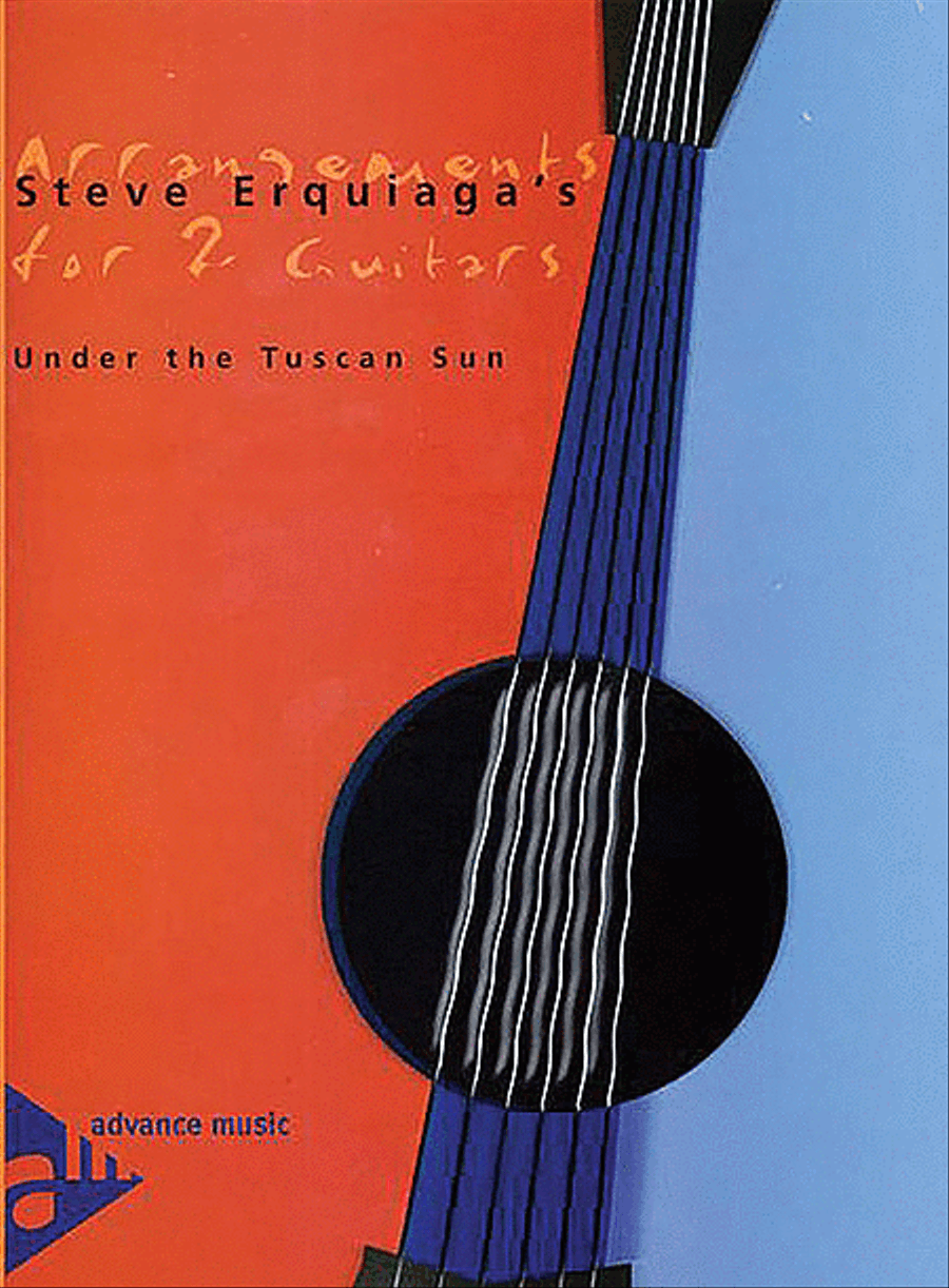 Steve Erquiaga's Arrangements for 2 Guitars -- Under the Tuscan Sun Small Ensemble scores gallery preview page 1