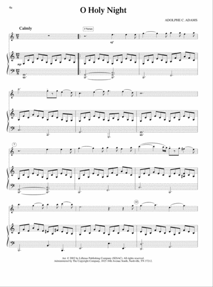 Instrumental Hymn Solos, Vol. 6 Piano scores gallery preview page 3