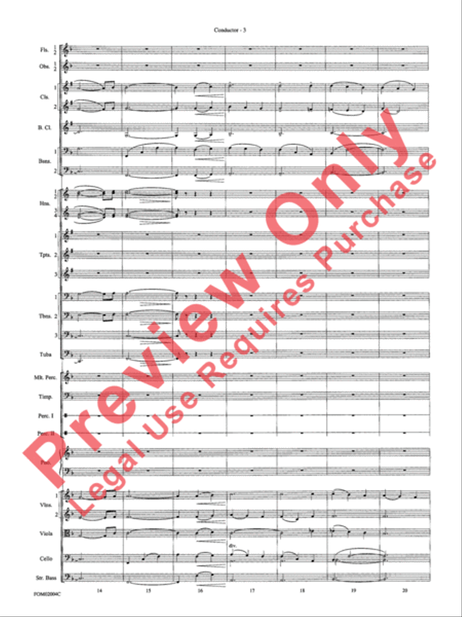 Band of Brothers Full Orchestra scores gallery preview page 6