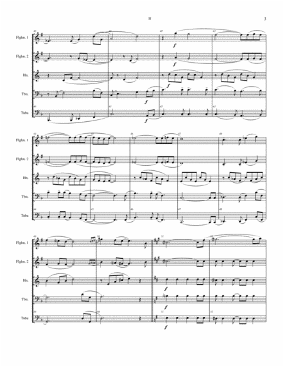 If Brass Ensemble scores gallery preview page 4
