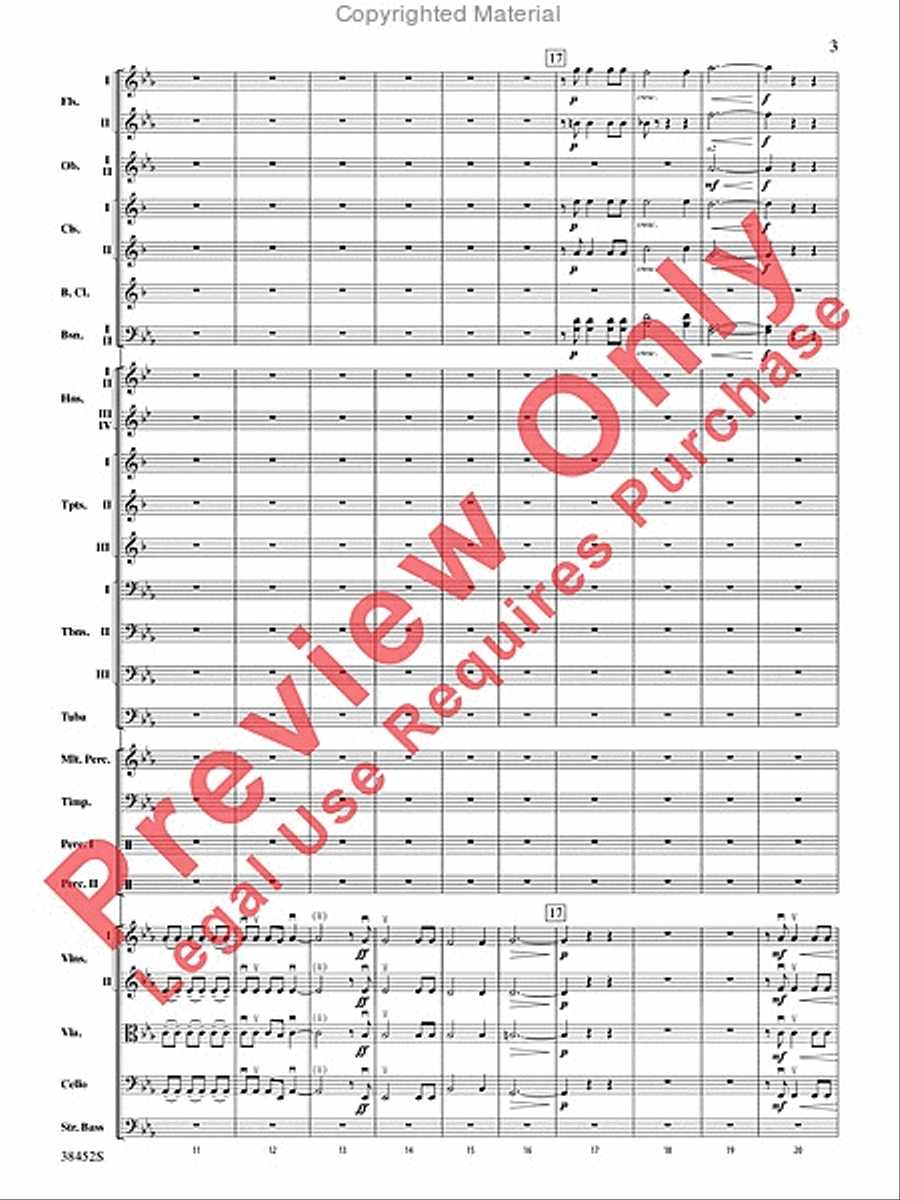 1812 Overture Full Orchestra scores gallery preview page 4