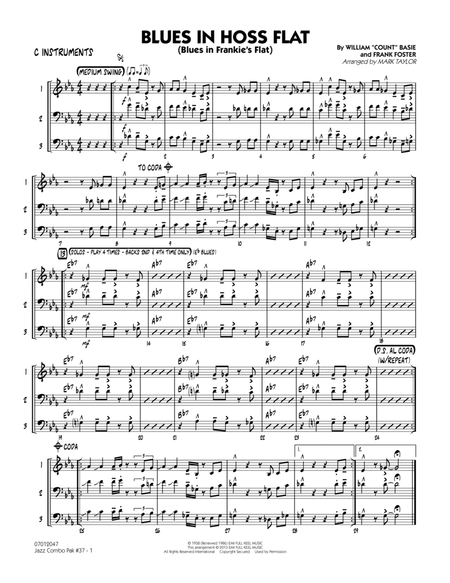 Jazz Combo Pak #37 (Count Basie) - C Instruments