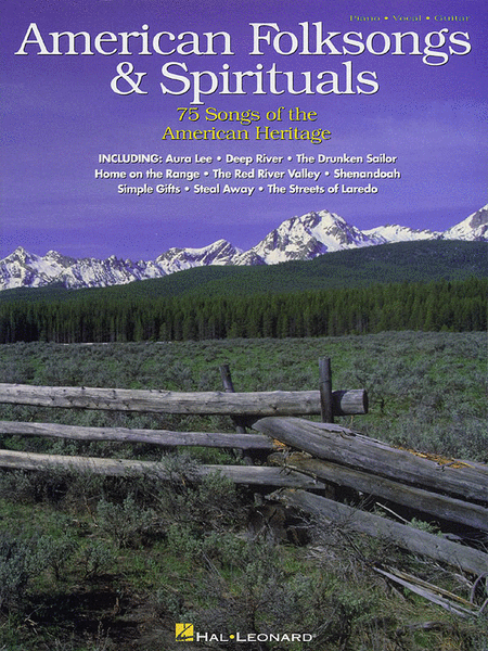 American Folksongs & Spirituals by Various Piano, Vocal, Guitar - Sheet Music