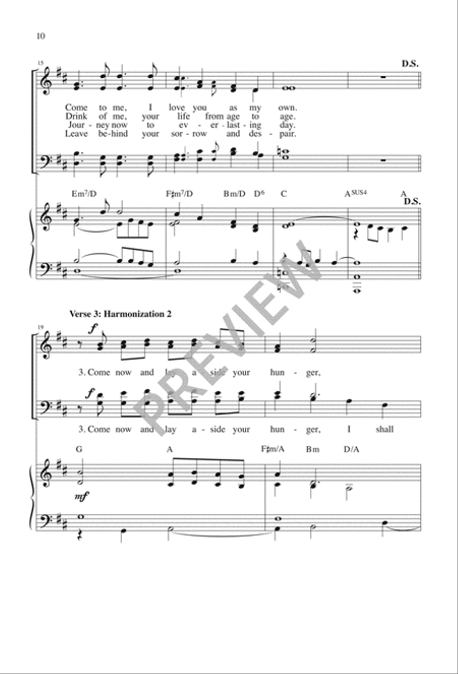See, I Make All Things New 4-Part scores gallery preview page 10